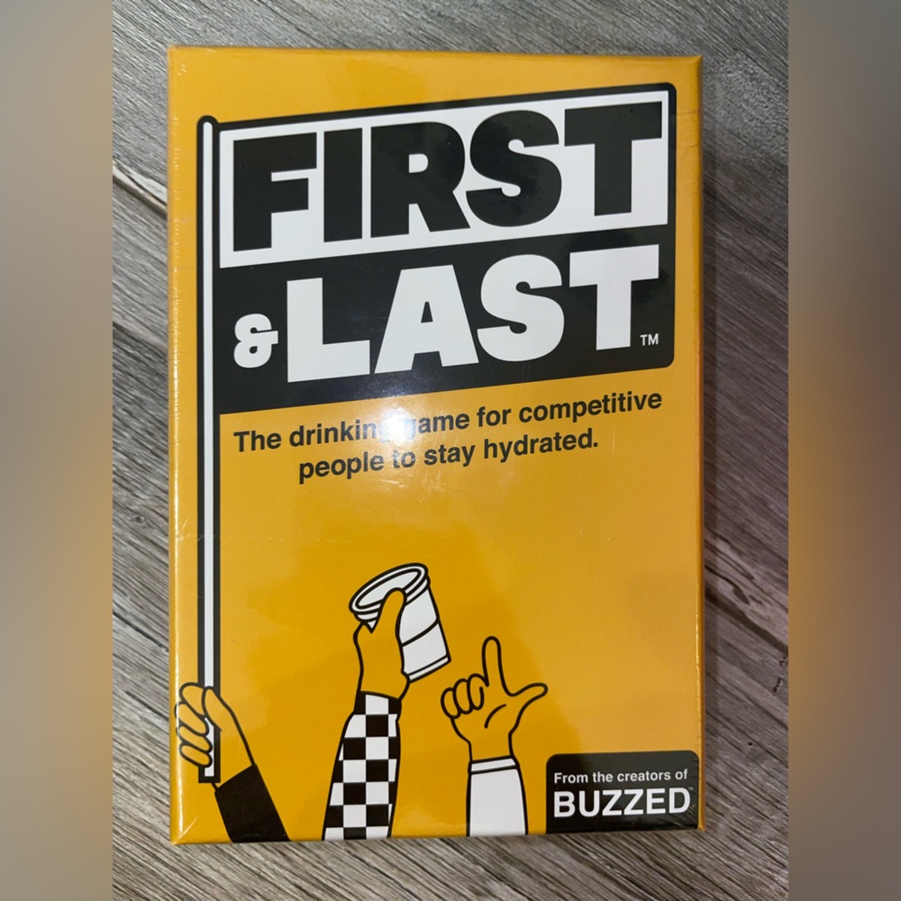 First & Last Drinking Game